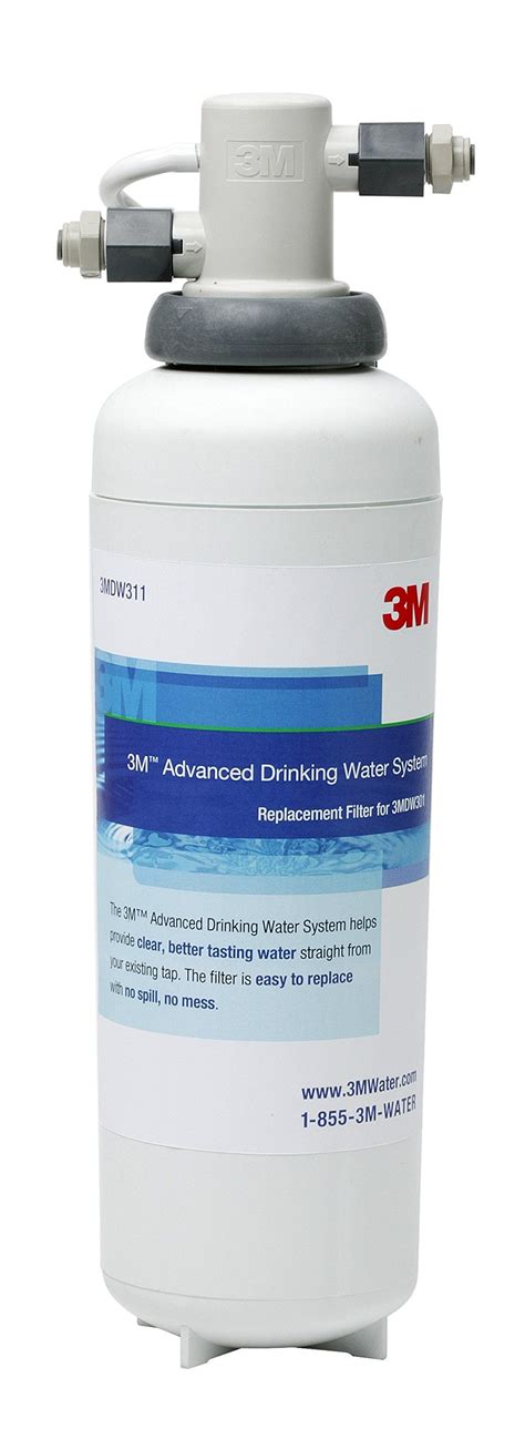 3M 23193 Under Sink Dedicated Faucet Water Filter System 3MDW301-01