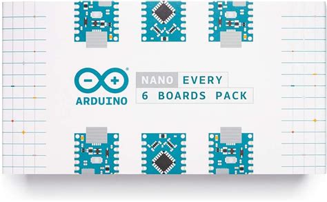 Arduino Nano Every (6 Boards Pack)