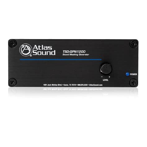 Atlas Sound Sound Masking Generator Amplifier