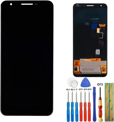 Crazy Clearance E-YIIVIIL AMOLED Display Compatible with Google Pixel 2 G011A 5.0" LCD Display Touch Screen Glass Digitizer Assembly Black with Toolkit