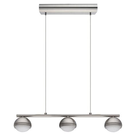 Up To 40% OFF EGLO 201464A Lombes LED Pendant, 72-Inch, Matte Nickel