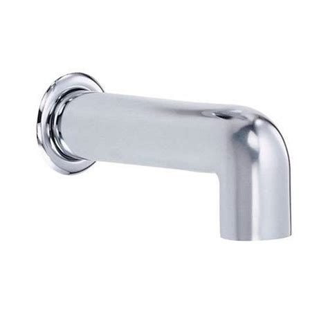 Gerber Danze D606325BR 8-Inch Wall Mount Tub Spout Without Diverter, Tumbled Bronze