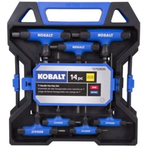 Exclusive Discount 90% Price Kobalt 14 Piece T-Handle Hex Key Set