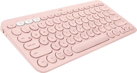 Logitech K380 Multi-Device Wireless Bluetooth Keyboard for Mac - Rose