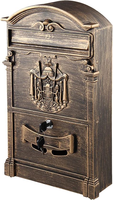 Victorian Style Locking Mailbox